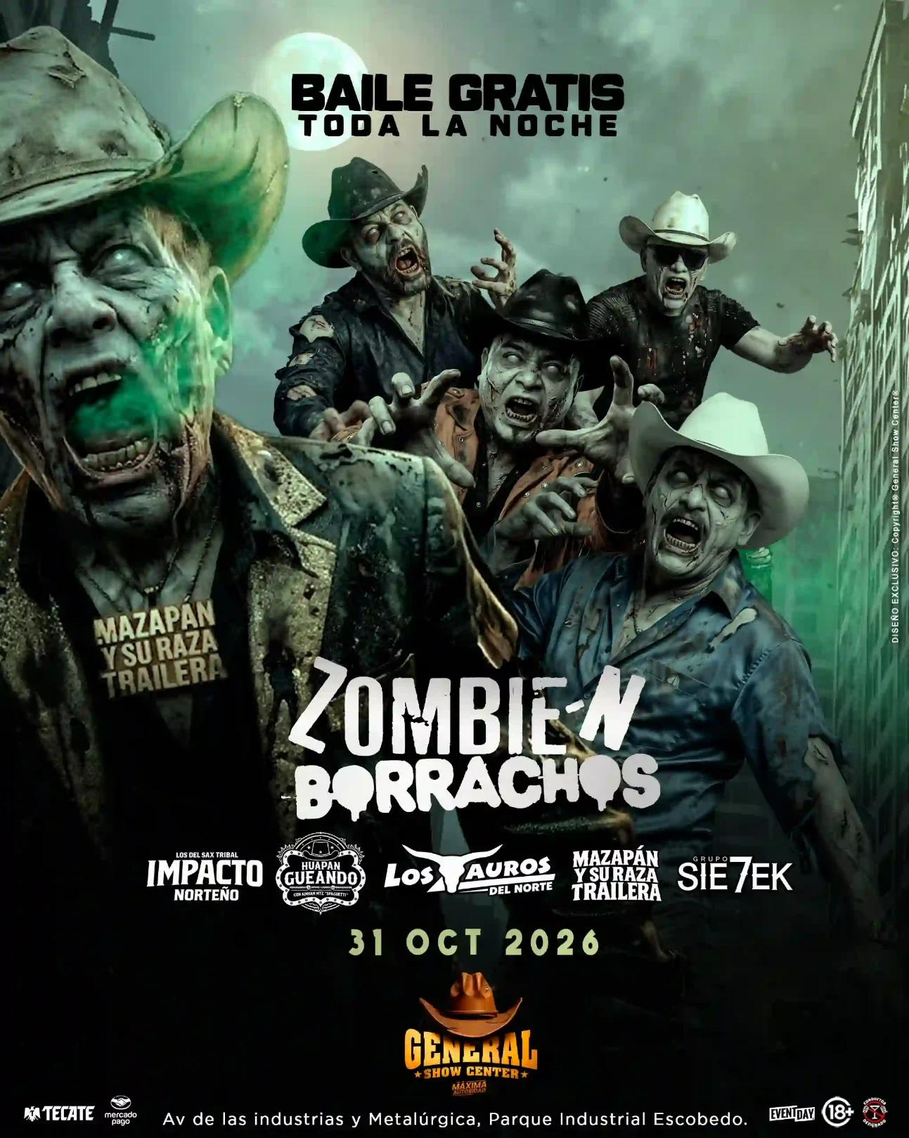 ZOMBIEN BORRACHOS
